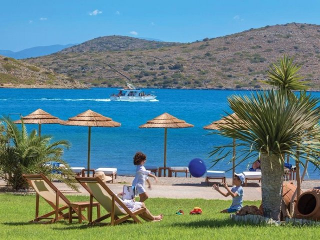 Elounda Gulf Aegean pool villa